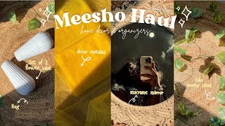 *MEESHO HOME DECOR HAUL* | #meesho  #organizer \u0026 #homedecor items *under ₹300* | #meeshohaul 🛍️🧺🖼️