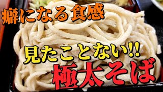 インパクト抜群!!【手打ちそば 一三庵・茨城県城里町】で凄まじい極太そばとボリューム\u0026安さに大満足!!