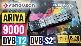 Ferguson ARIVA 9000 🔥 DVB-T2 DVB-S2 💥