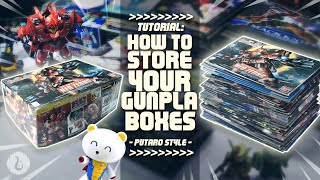 🧙‍♂️ How to Store, Recycle and Reuse Your Gunpla Box | Tutorial [0099]