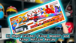 DX KingOhger Caliber, Kings Weapon, and Kings Hotline Review -  You are King