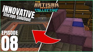 The most effective storage in minecraft | Episode 8 - The Artisan Collective