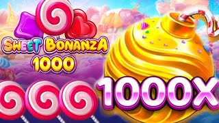 🍭 SWEET BONANZA 1000 🍭 1000x TÜRKİYE ÇARPAN REKORUNU KIRDIM MAX WİN #slotoyunları #sweetbonanza1000