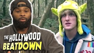 Tyron Woodley Reacts To Logan Paul's Suicide/Hanging Vlog | The Hollywood Beatdown