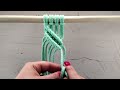 double half hitch knot pattern no.2