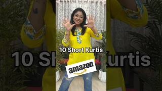 10 short Kurtis गर्मियों केलिए Amazon haul #shorts #youtubeshorts Vaishali Mitra