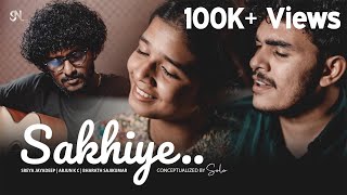 Sakhiye (Cover) | Sreya Jayadeep | Arjun KC |  Bharath Sajikumar | SN Productions | 100k+ views