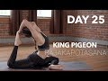 How to do King Pigeon Pose | Yoga Tutorial Day 25 | 30 Poses 30 Days