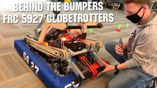 Behind the Bumpers FRC 5927 Globetrotters Infinite Recharge 2021 First Updates Now