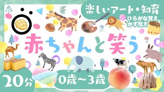 【赤ちゃんが喜ぶ】赤ちゃんと笑う│赤ちゃんが泣き止む 笑う│0〜3歳児向け知育番組