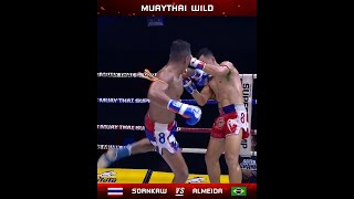 บราซิลแข้งโหด!! เจาะไทยยางแตก!! | Muay Thai Super Champ