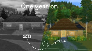 Recreating My First Ever Sims 4 Video - ONE YEAR ON | Amateur Builds in The Sims 4