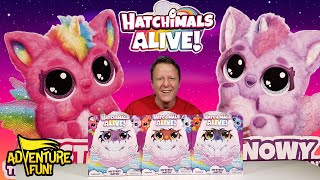 6 Hatchimals Alive Mystery Hatch Pufficorn Surprise Interactive Toy \u0026 Egg - Mists, Lights \u0026 Sounds!