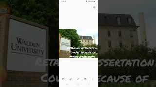 BEWARE!!! WALDEN UNIVERSITY REVIEW. BAD PROFESSORS, LOW GRADUATION