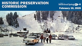 Historic Preservation Commission - February 10, 2025