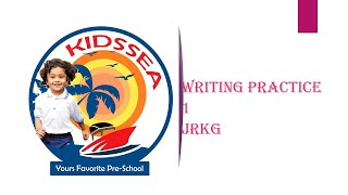 05.08.20 Writing practice 1/  Jr KG