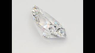 White Lab-Grown Diamond - Pear Shape - 1.17 CT - D SI1