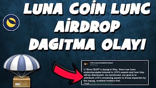 LUNA COİN LUNC AİRDROP DAĞITILACAK SON DAKİKA #luna #lunc #lunacoin #bitcoin #cyrpto