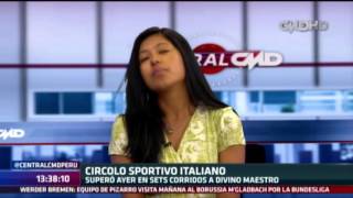 Central CMD: Entrevista a Diana Gonzales (Circolo Sportivo Italiano)