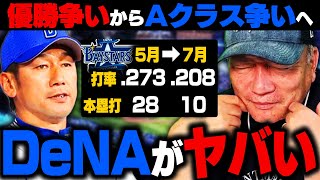 【DeNAが大ピンチ‼︎】『このままでは更に厳しい状況になる』急に打てなくなった原因とは？今後優勝に向けて大事なポイントを高木豊が語る！