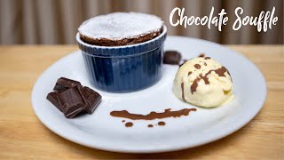 ප්‍රංශ අතුරුපසක් හදමු! චොකොලට් සුෆ්ලේ! | Chocolate Soufflé