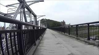 桐生足利藤岡サイクリング　葉鹿橋側道橋→渡良瀬橋