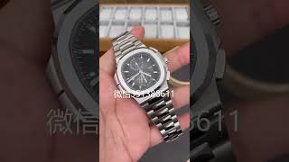 博主暗访Patek Philippe鄂州顶级高仿手表开箱既然找不到瑕疵值得入手#呼和浩特