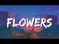 Flowers - Miley Cyrus (Lyrics) | Justin Bieber, Shawn Mendes, Ed Sheeran,... (Mix)