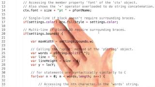 Javascript Syntax - HTML5 Game Development