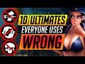 The 10 WORST Ways Everyone Uses KEY Ultimates - Grandmaster Tips & Tricks - Overwatch Pro Meta Guide