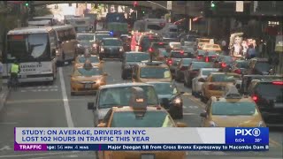 NYC has the worst traffic congestion in U.S., study finds