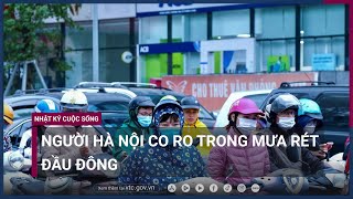 Gió lạnh về, người Hà Nội co ro trong đợt rét đậm đầu mùa | VTC Now