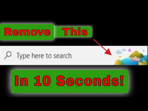 Windows Search Bar Chart – How to Remove It in 10 Seconds!