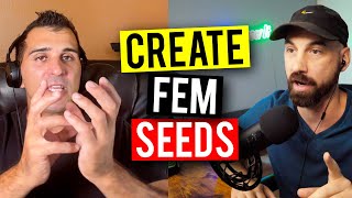 Plant Breeding: How To Create Feminized Seeds! (Garden Talk #91)