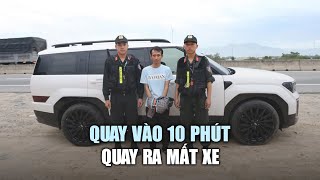 Vào ngân hàng 10 phút, quay ra đã thấy mất xe Santa Fe