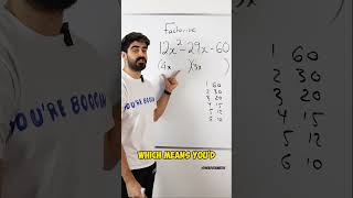 Struggling With Factorisation This Hack Will Save You Time