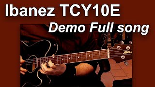 Ibanez  TCY10E-BK demo full rock ballad song