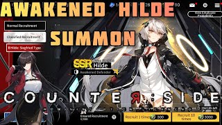 Counter:Side English - Awakened Hilde Summon [ 3 Awakened Unit In 1 Video ]