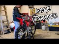 Installing a BBR Triple Clamp & Matos Motors Start Switch - ‘23 CRF125FB