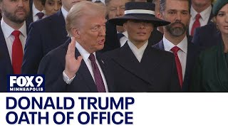 Donald Trump sworn in as the 47th U.S. President