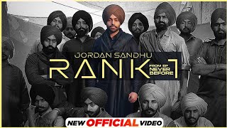 Rank 1 (Official Video) Jordan Sandhu | Desi Crew | Latest Punjabi Song 2023 | New Punjabi Song 2023