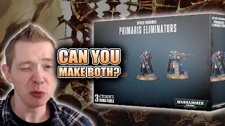 Primaris Eliminators & Phobos Lieutenant 40k Unboxing & Build