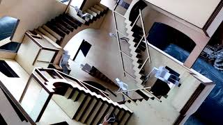 Laser-cut Escher Relativity