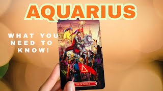 AQUARIUS This Decision Will Change Everything!