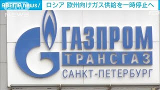 ロシア国営ガス会社「ノルドストリーム」一時停止　欧州のガス価格高騰(2022年8月20日)