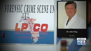 Lafourche Parish coroner, Dr. John King is under criminal investigation