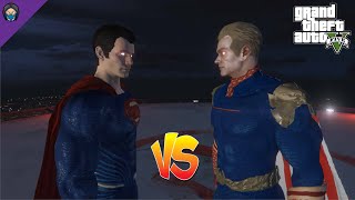 GTA 5 - Superman VS Homelander (rematch)