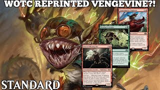 WOTC REPRINTED VENGEVINE?! | Aetherdrift Delirium | Standard Bo3 | DFT Mythic Rank | MTG Arena