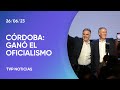 Córdoba: Llaryora, el candidato de Schiaretti, se impone ante Juez