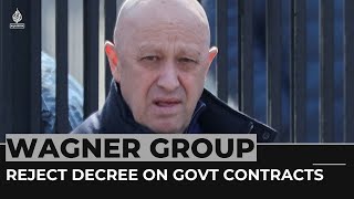 Russia: Wagner group rejects defence ministry’s attempt to sign contract